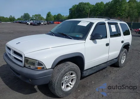2003 Dodge Durango Sport/Sxt from USA, damaged, VIN 1D4HS38N13F556126